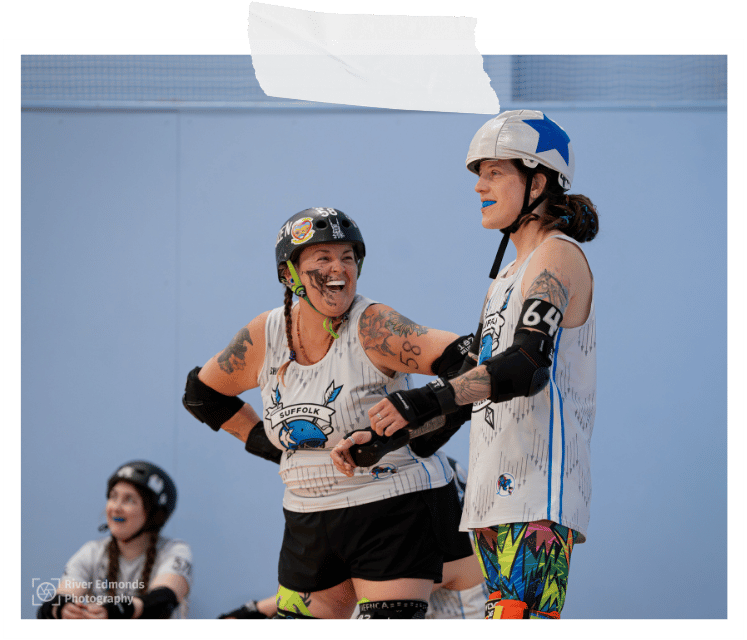 Suffolk Roller Derby Team Photo